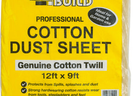 Everbuild Twill Dust Sheet 12ft x 9ft