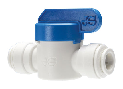 John Guest Speedfit Polypropylene Shut Off Valve 10mm _ 10mm PPMSV041010W