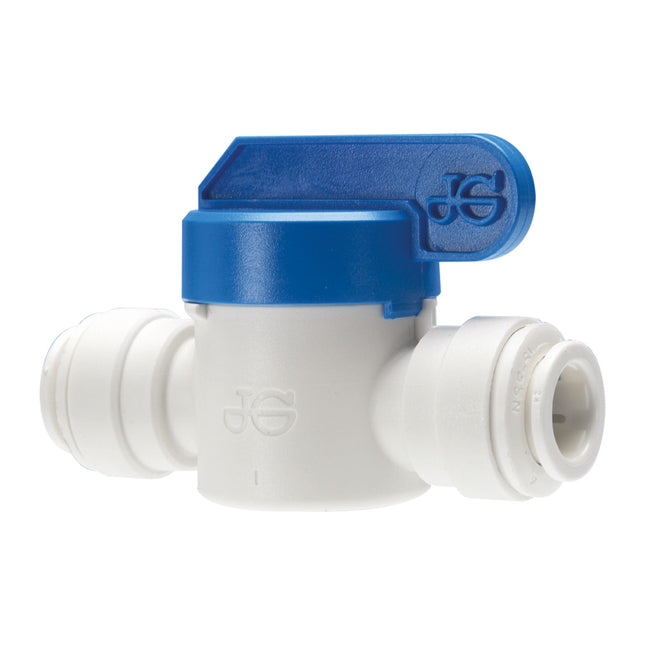 John Guest Speedfit Polypropylene Shut Off Valve 3⁄8_ x 3⁄8_ PPSV041212WP