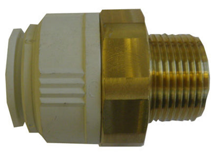 John Guest Speedfit Brass Cylinder Adaptor 22mm x 1" Male - 22CMA