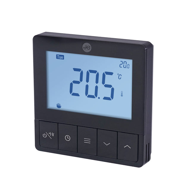 John Guest Speedfit Under Floor Heating Battery Rf Programmable Stat - Black JGSTATRF4BBL