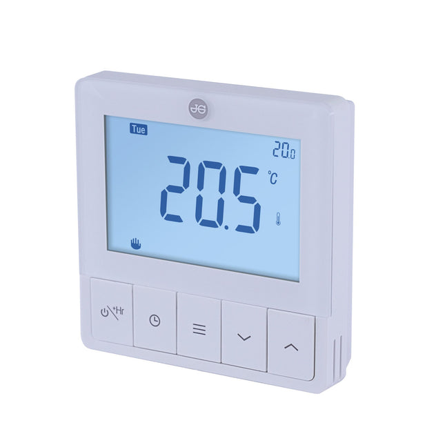 John Guest Speedfit Under Floor Heating Battery Rf Programmable Stat - White JGSTATRF4BW