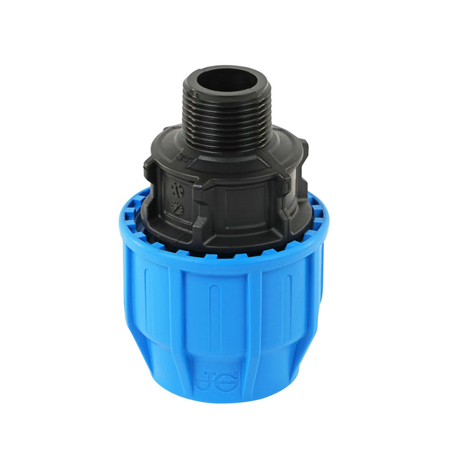 John Guest MDPE Compression Male Thread Adaptor - 25mm x 3/4"
