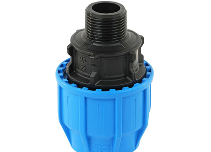 John Guest MDPE Compression Male Thread Adaptor - 25mm x 1"