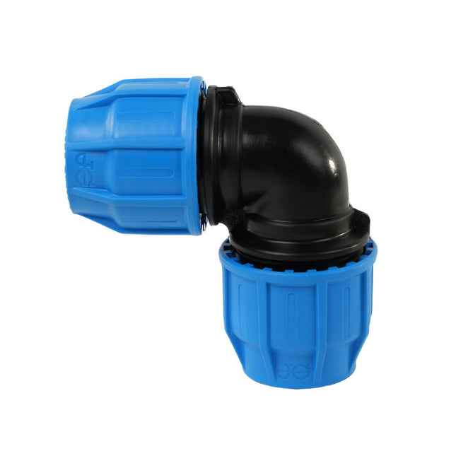 John Guest MDPE Compression Elbow - 90 Degree - 25mm