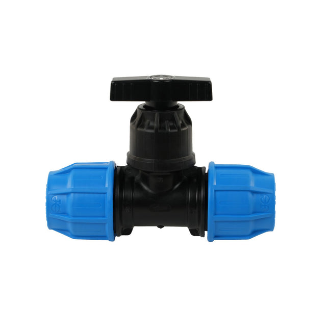 John Guest MDPE Compression Stop Tap - 20mm