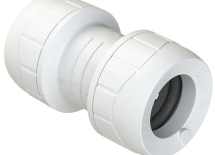 Polypipe Polyplumb Enhanced 22mm Coupler - PB022EW - Perfect for Plumbing