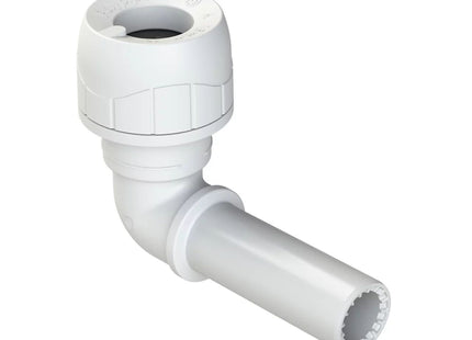Polypipe Polyplumb Enhanced 15X10mm Spigot Elbow - PB101510EW - Ideal for Plumbing