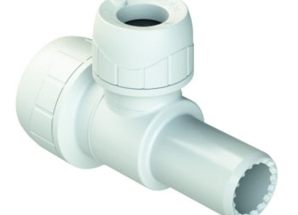 Polyplumb Enhanced 22X22x15mm Spigot Tee - PB1222EW - Plumbing Solution