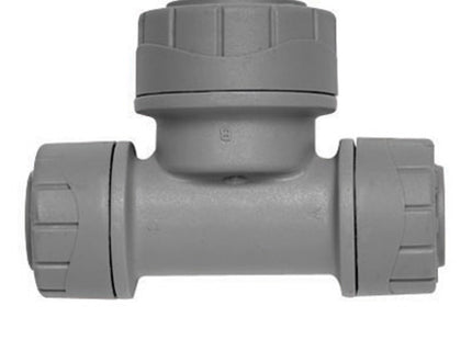 Polypipe Polyplumb Reducing Tee 15mm x 15mm x 22mm - PB1622 - Perfect for Plumbing