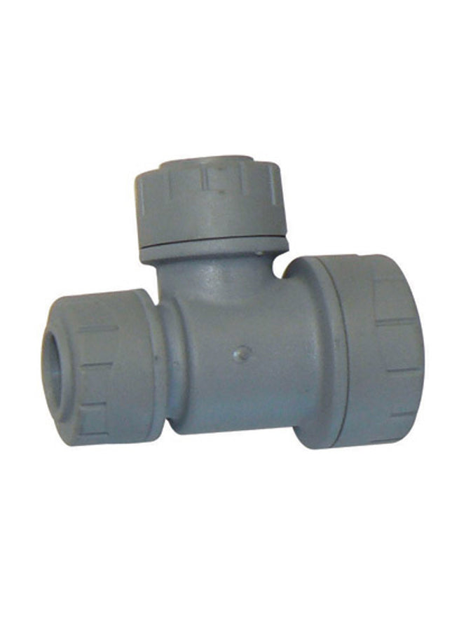 Polyplumb Reducing Tee 22mm x 15mm x 15mm - PB1522