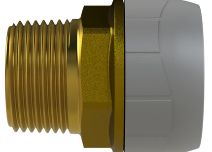 Polypipe Polyplumb Adaptor 15mm x 1/2" Male BSPT - PB4315