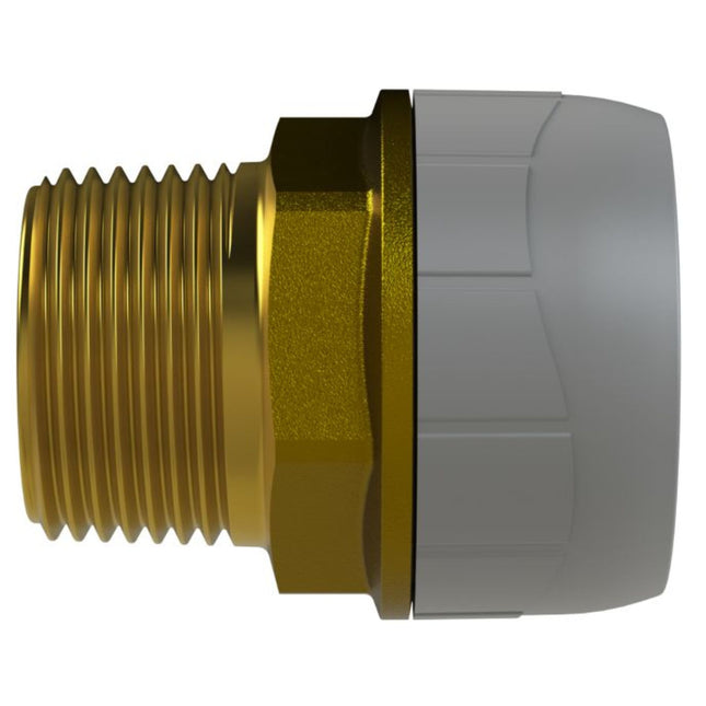 Polypipe Polyplumb Adaptor 15mm x 1/2" Male BSPT - PB4315