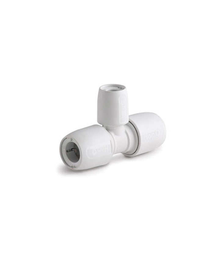 Hep20 Hep2o Hd13 Reduced Tee 22mm x 22mm x 15mm - HD13/22W - Perfect for Plumbing