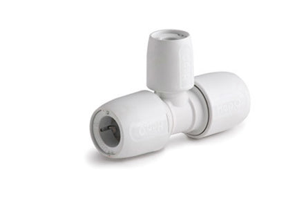 Hep20 Hep2o Hd13 Reduced Tee 28 x 28 x 22mm - HD13/28W - Plumbing Solution