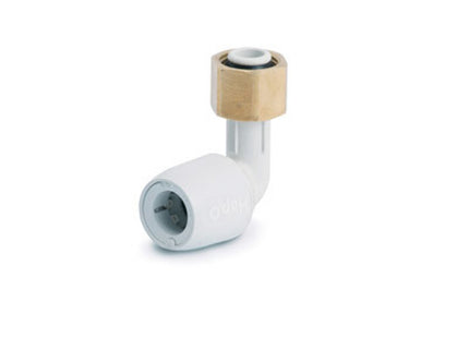 Hep20 Hep2o HD27 Bent Tap Conn 15mm x 1/2" - HD27/15W - Perfect for Plumbing