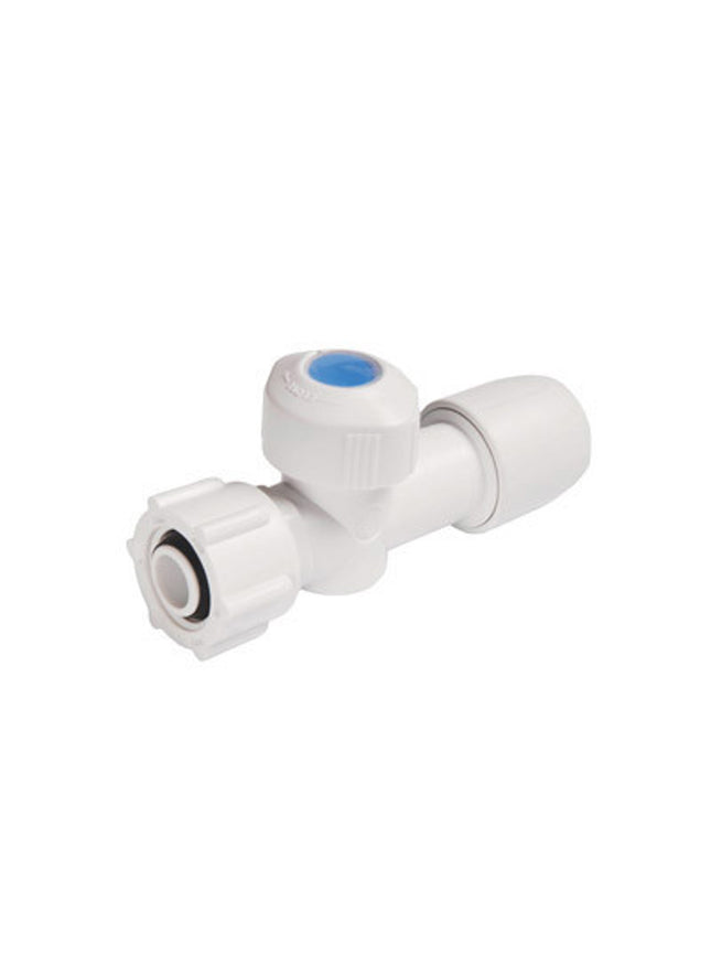 Hep20 Hep2o HX18 Straight Service Valve 15mm x 1/2" - HX18/15W - Essential for Plumbing