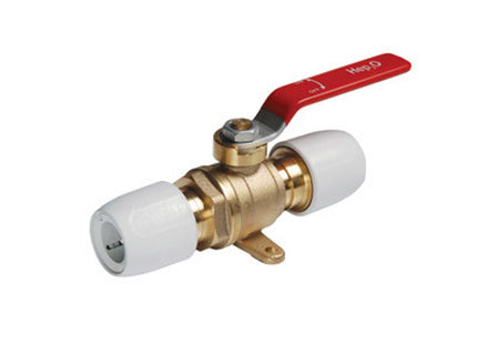 Hep20 Hep2o Hx22 Brass L/Ball Valve 22mm - HX22/22W