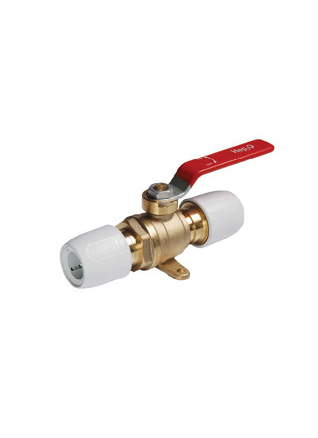 Hep20 Hep2o Hx22 Brass L/Ball Valve 22mm - HX22/22W