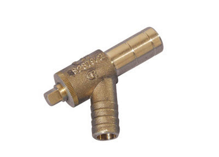 Hep20 Hep2o Hx32 Brass Drain Cock 15mm - HX32/15 GY - Essential for Plumbing
