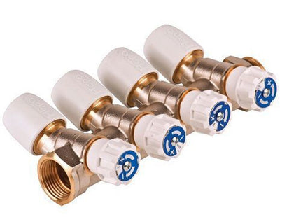 Hep20 Hep2o HX94T Manifold 15x3/4" Brass 4 Port - HX94T/15W