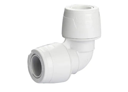 Hep20 KL PB Elbow 90 Degree 22mm White - KL5-22