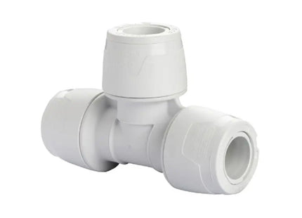 Hep20 Hep20 KL PB Equal Tee 10mm White - KL10-10 - Plumbing Solution