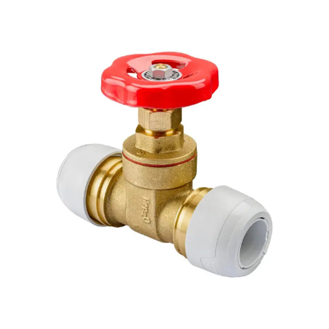 Hep20 Brass Gate Valve 22mm x 22mm - KLB35-22