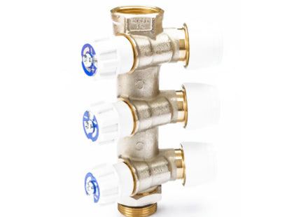 Hep20 KL 2 Port Valved Manifold 15mm - KLB93T-15