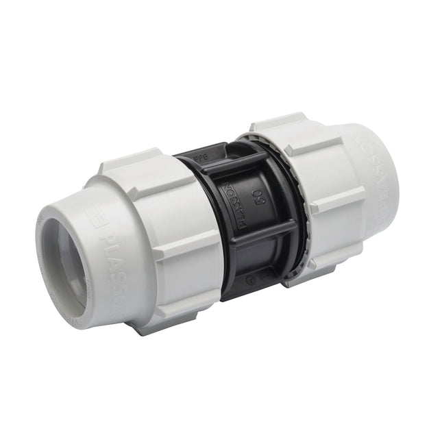 Plasson 90mm Compression Coupler (PL870100090)