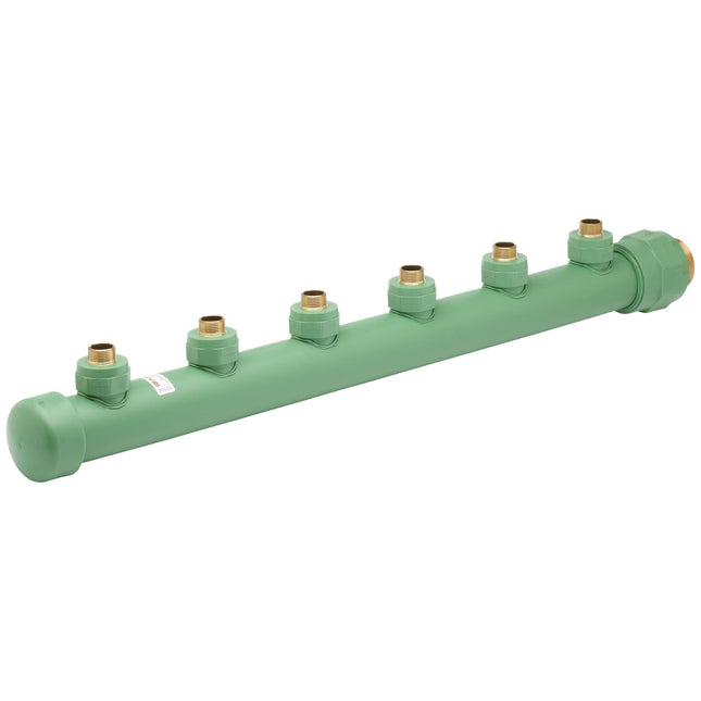 Plasson 8 Port 2" End Supply Manifold (PM3525E8B03)