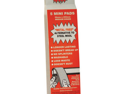 Select Cleantex Pads Medium 5 Pack - SEL0307 - Ideal for Cleaning