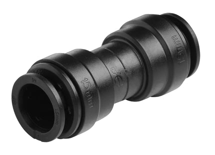 John Guest Speedfit 22mm Coupler - Black (Pack of 10) PM0422E