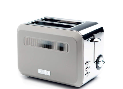 Haden Cotswold Toaster Electric Stainless-Steel Two Slice Toaster, 685-815W, Putty -CE31