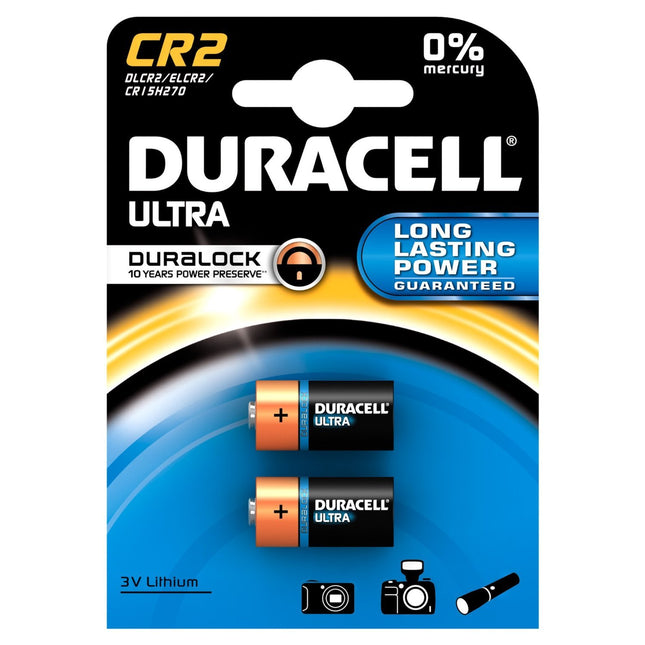 Duracell DLCR2-X2 Ultra Power Lithium 10 x 2 Pack (20 Batteries)