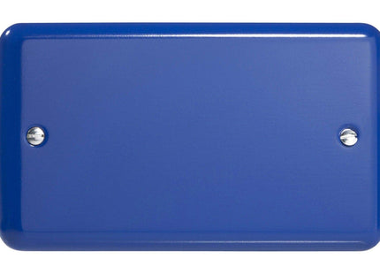 Varilight Double Blank Plate Reflex Blue XYDB.RB