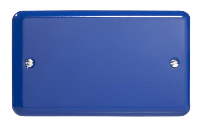Varilight Double Blank Plate Reflex Blue XYDB.RB
