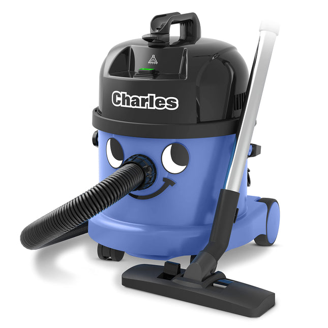 Henry Cord Rewind CVC370-2 Charles Wet and Dry Vacuum Cleaner, 15 Litre, 1060 W, Blue, Blue / Black