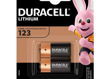 Photo Battery Duracell 10Ê"Ultra DL 123ÊLithium Pack of 2