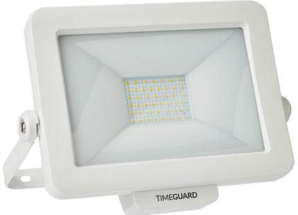 Timeguard 30W LED Professional Rewireable Floodlight White Slim