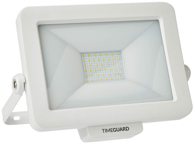 Timeguard 30W LED Professional Rewireable Floodlight White Slim