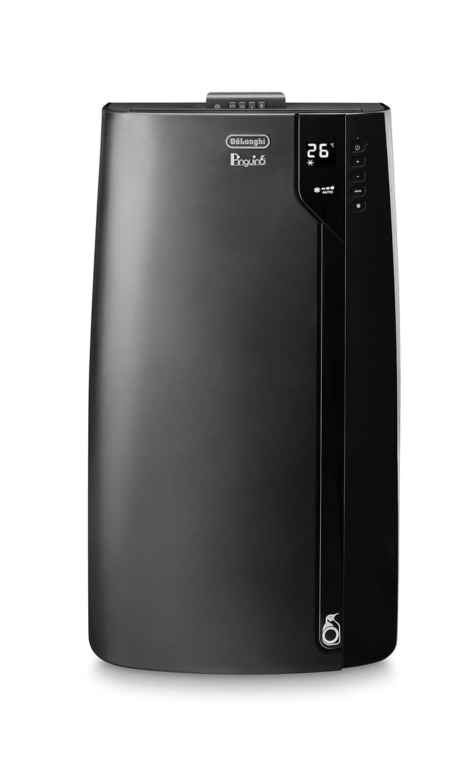 De'Longhi Pinguino PACEX120 Silent | Portable Air Conditioner with Real Feel Technology | 110m_, 11,500 BTU, A Energy Efficiency, Black