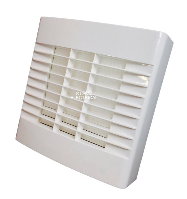 Airvent 459309A 100MM 4" Bathroom Extractor Fan With Timer And Automatic Shutters