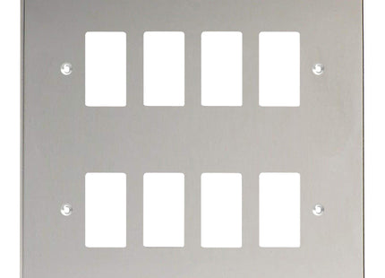 Varilight XDCPG8-P Power Grid 8 Grid Spaces Polished Chrome