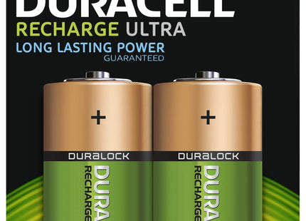 Duracell Rechargeable D Size 2 Pack Rechargeable D Size 10 x 2 Pack (20 Batteries)