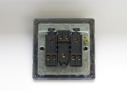 Varilight 3-Gang 10A 1- Or 2-Way Rocker Switch