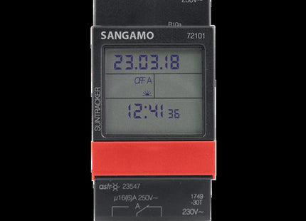 Sangamo Din Rail Astro 2Mod 1Ch 7Day Time Switch