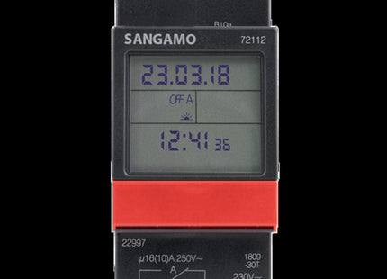 Sangamo Din Rail 2 Module 1Ch 7 Day Time Switch