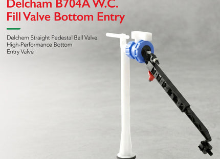 Fluidmaster Delchem Fill Valve Bottle Inlet 1/2" x 8.5" - B704A