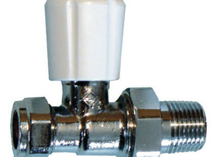 Primaflow Primapack Straight Radiator Valve 15mm